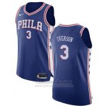 Camiseta Philadelphia 76ers Allen Iverson Icon 2017-18 Azul