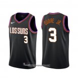 Camiseta Phoenix Suns Kelly Oubre Jr. #3 Ciudad 2019-20 Negro