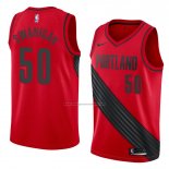 Camiseta Portland Trail Blazers Caleb Swanigan #50 Statement 2018 Rojo