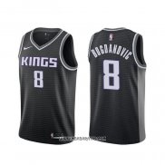 Camiseta Sacramento Kings Bogdan Bogdanovic #8 Statement Negro