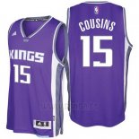 Camiseta Sacramento Kings DeMarcus Cousins #15 2016-17 Violeta