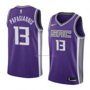 Camiseta Sacramento Kings Georgios Papagiannis #13 Icon 2018 Violeta