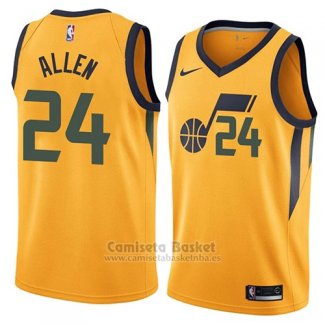 Camiseta Utah Jazz Grayson Allen #24 Statement 2018 Amarillo