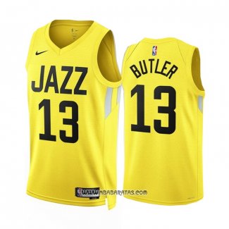 Camiseta Utah Jazz Jared Butler #13 Icon 2022-23 Amarillo