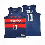Camiseta Washington Wizards Jordan Poole #13 Statement 2024-25 Azul