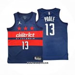 Camiseta Washington Wizards Jordan Poole #13 Statement 2024-25 Azul