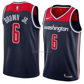 Camiseta Washington Wizards Troy Marronstatement #6 Statement 2018 Negro