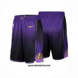 Pantalone Los Angeles Lakers Ciudad 2024-25 Violeta