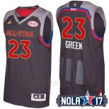 Camiseta All Star 2017 Golden State Warriors Draymond Green #23 Negro