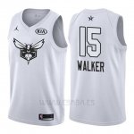 Camiseta All Star 2018 Charlotte Hornets Kemba Walker #15 Blanco