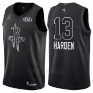 Camiseta All Star 2018 Houston Rockets James Harden #13 Negro