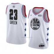 Camiseta All Star 2019 Golden State Warriors Draymond Green #23 Blanco