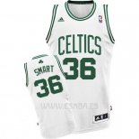 Camiseta Boston Celtics Marcus Smart #36 Blanco