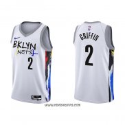 Camiseta Brooklyn Nets Blake Griffin #2 Ciudad 2022-23 Blanco