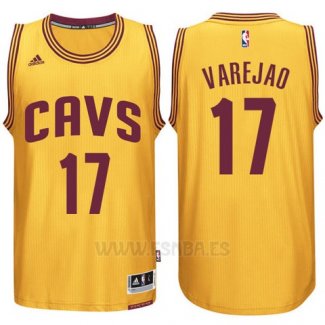 Camiseta Cleveland Cavaliers Anderson Varejao #17 2015 Amarillo