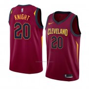 Camiseta Cleveland Cavaliers Brandon Knight #20 Icon 2018 Rojo