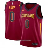 Camiseta Cleveland Cavaliers Kevin Love #0 Icon 2018 Rojo