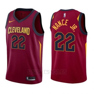 Camiseta Cleveland Cavaliers Larry Nance Jr. #22 Icon 2017-18 Rojo