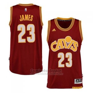 Camiseta Cleveland Cavaliers Lebron James Alternate #23Rojo