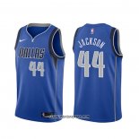 Camiseta Dallas Mavericks Justin Jackson #44 Icon Azul