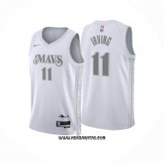 Camiseta Dallas Mavericks Kyrie Irving #11 Ciudad 2024-25 Blanco