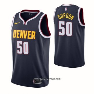 Camiseta Denver Nuggets Aaron Gordon #50 Icon 2021 Azul