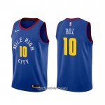 Camiseta Denver Nuggets Bol Bol #10 Statement Azul