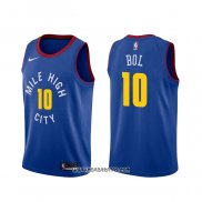 Camiseta Denver Nuggets Bol Bol #10 Statement Azul