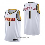 Camiseta Denver Nuggets Michael Porter Jr. #1 Association Blanco