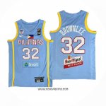Camiseta Filipino Justin Brownlee #32 Juegos Olimpicos 2024 Azul