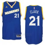 Camiseta Golden State Warriors Ian Clark #21 Azul