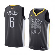 Camiseta Golden State Warriors Nick Young Statement #6 2017-18 Gris