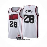 Camiseta Houston Rockets Alperen Sengun #28 Ciudad 2024-25 Blanco