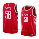 Camiseta Houston Rockets Gerald Green #58 Icon 2018 Rojo