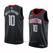 Camiseta Houston Rockets Michael Carter-williams #10 Statement 2018 Negro