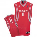 Camiseta Houston Rockets Yao Ming #11 Rojo