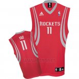 Camiseta Houston Rockets Yao Ming #11 Rojo