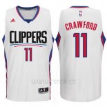 Camiseta Los Angeles Clippers Jamal Crawford #11 Blanco