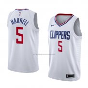 Camiseta Los Angeles Clippers Montrezl Harrell #5 Association 2018 Blanco