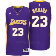Camiseta Los Angeles Lakers Lou Williams #23 Violeta