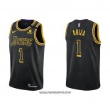 Camiseta Los Angeles Lakers Trevor Ariza #1 Mamba 2021-22 Negro