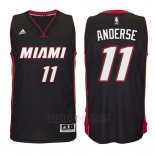 Camiseta Miami Heat Chris Anderse #11 Negro