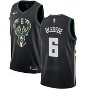 Camiseta Milwaukee Bucks Eric Bledsoe #8 2017-18 Negro