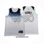 Camiseta Minnesota Timberwolves Julius Randle #30 Ciudad 2024-25 Blanco