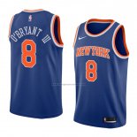 Camiseta New York Knicks Johnny O'bryant Iii #8 Icon 2018 Azul