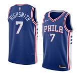 Camiseta Philadelphia 76ers Haywood Highsmith #7 Icon 2018 Azul