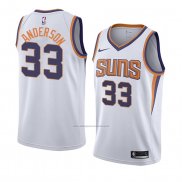 Camiseta Phoenix Suns Ryan Anderson #33 Association 2018 Blanco2