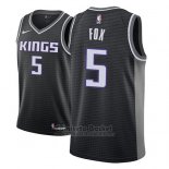 Camiseta Sacramento Kings De'aaron Fox #5 Statement 2018-19 Negro