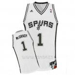 Camiseta San Antonio Spurs Tracy Mcgrady #1 Blanco