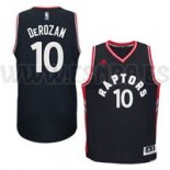 Camiseta Toronto Raptors DeMar DeRozan #10 Negro